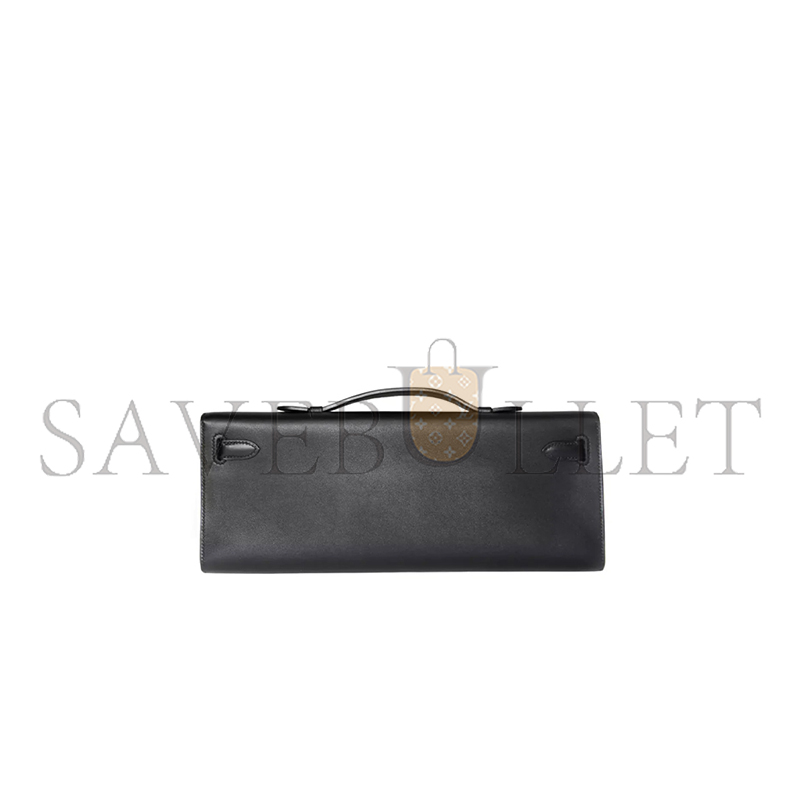 H**mes MASTER KELLY CUT POCHETTE SWIFT BLACK (31*13*2.5cm)